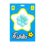 GLOBO FLOR AZUL 20" (PQTX25)