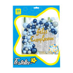 KIT GLOBO ORGANICO FELIZ CUMPLEAÑOS X59