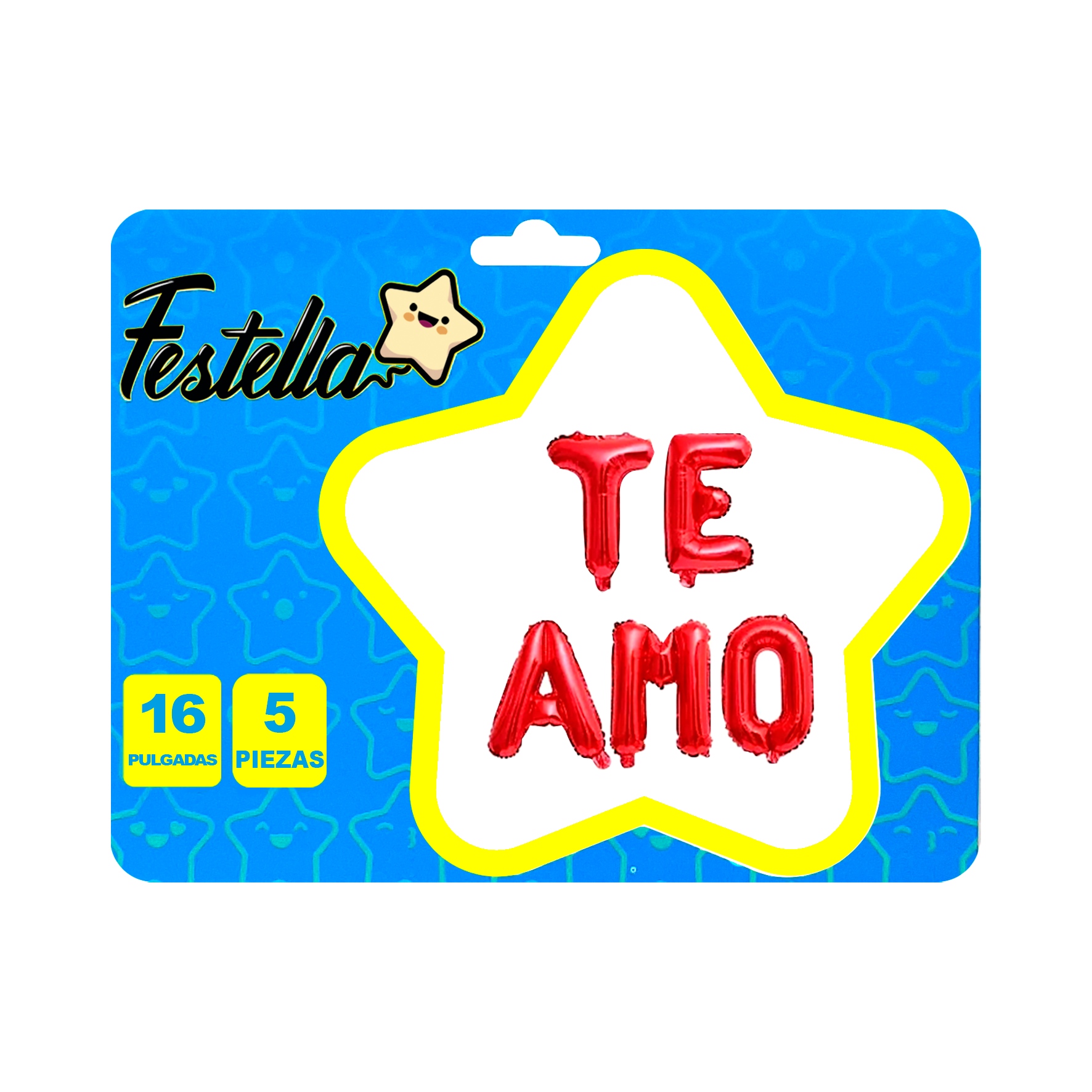 GLOBO TE AMO ROJO 16" (PQTX12):