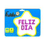 GLOBO FELIZ DIA FUCSIA(PQTX12)