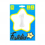 GLOBO BLANCO 32" #1;(PQTX25)