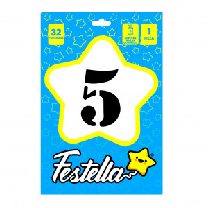 GLOBO NEGRO 32" #5 (PQTX25)