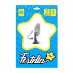 GLOBO PLATEADO 32" #4 (PQTX25)