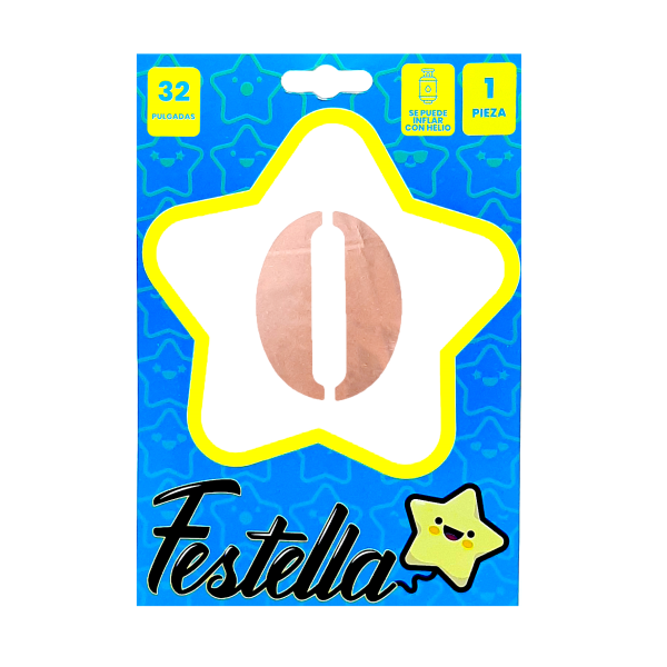 GLOBO PALO ROSA 32" #0 (PQTX25)