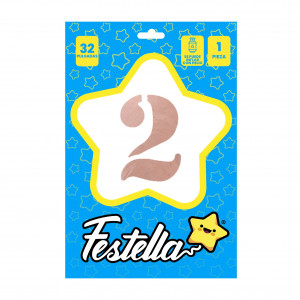 GLOBO PALO ROSA 32" #2 (PQTX25)