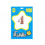 GLOBO PALO ROSA 32" #4 (PQTX25)