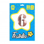 GLOBO PALO ROSA 32" #6 (PQTX25)