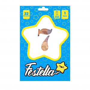 GLOBO PALO ROSA 32" #7 (PQTX25)