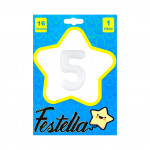 GLOBO BLANCO 16" #5(PQTX25)