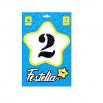 GLOBO NEGRO 16" #2 (PQTX25)