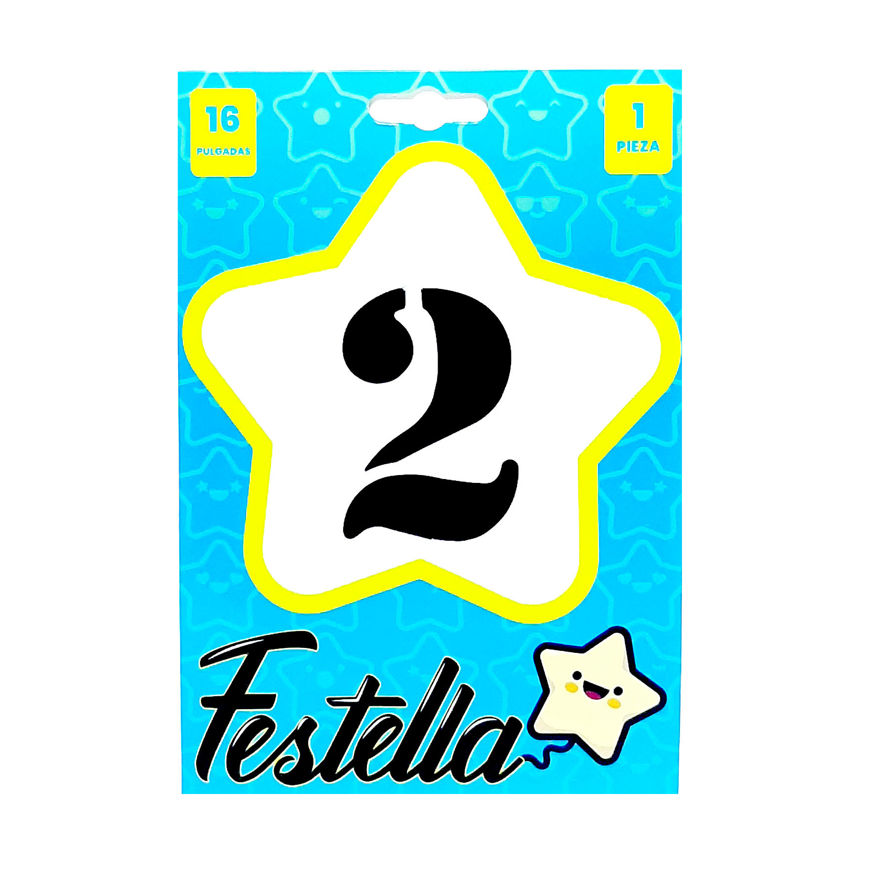 GLOBO NEGRO 16" #2 (PQTX25)