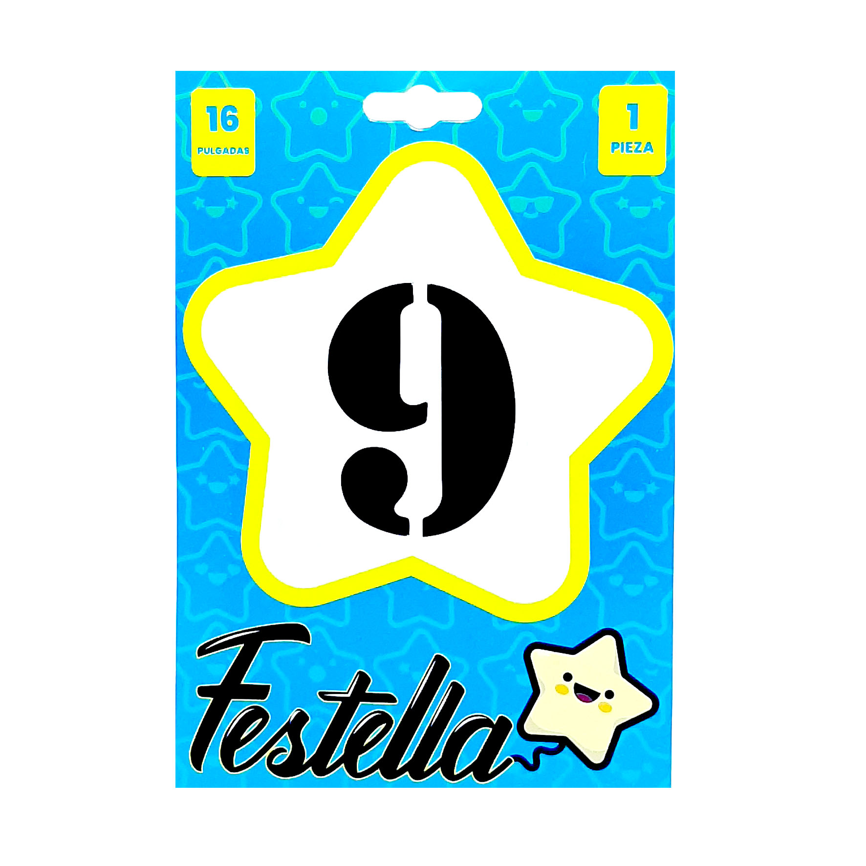 GLOBO NEGRO 16" #9 (PQTX25)