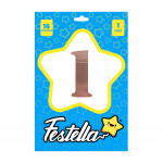 GLOBO PALO ROSA 16" #1 (PQTX25)