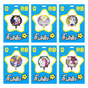 GLOBO UNICORNIO 18"(PQTX25)