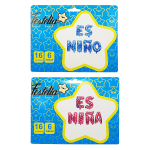 GLOBO ES NIÑA(PQTX12)