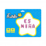 GLOBO ES NIÑA(PQTX12)