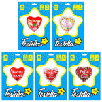 GLOBO CORAZON FELIZ DIA MAMA 18":