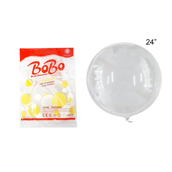 GLOBO BURBUJA REDONDO 24" (PQTX50)
