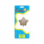 GLOBO ESTRELLA CARAMELO 10" CARTON(PQTX25)