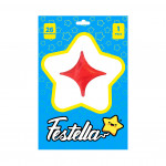 GLOBO ESTRELLA ROJO 26"(PQTX25)