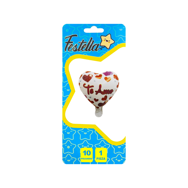 GLOBO TE AMO 10".(PQTX25):