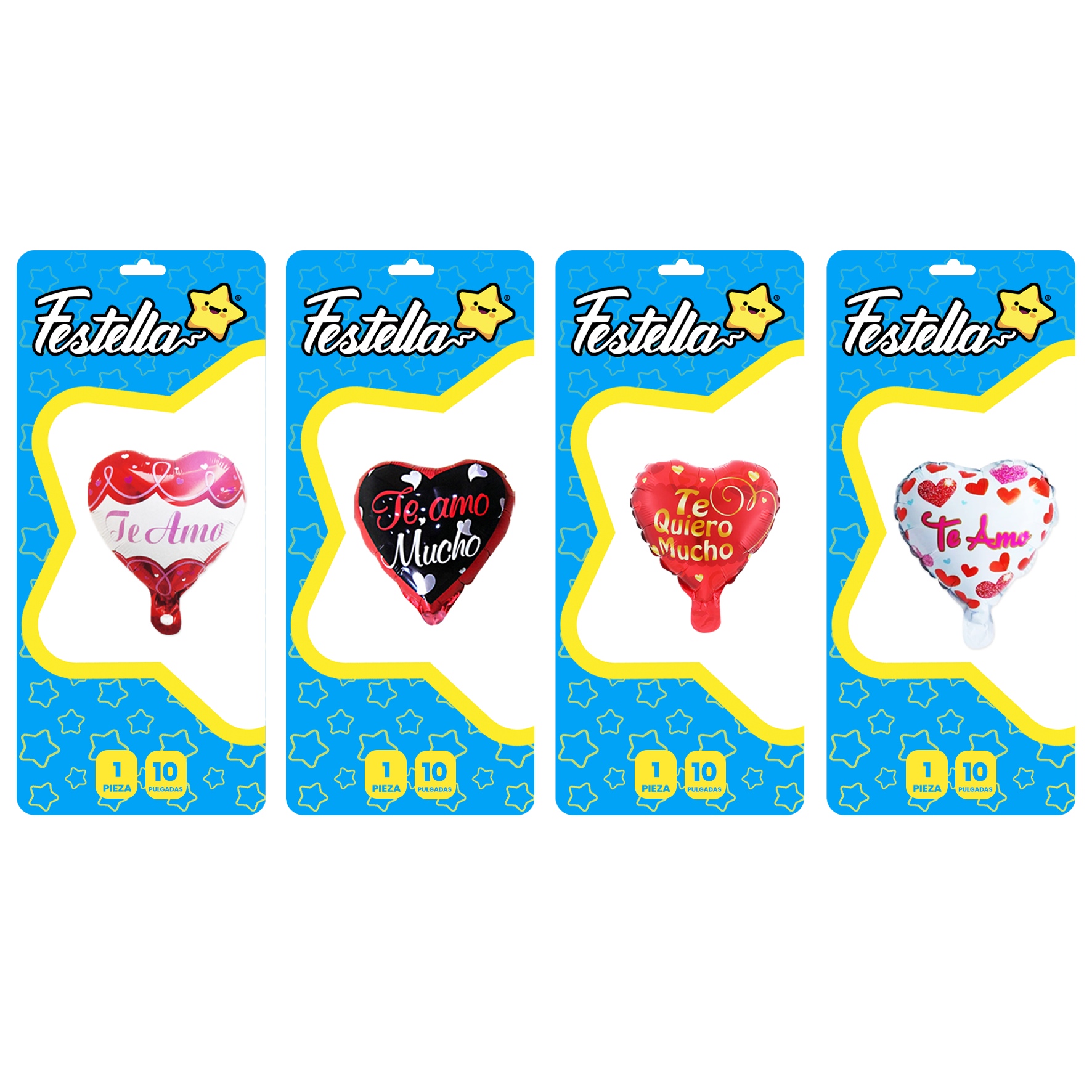 GLOBO TE AMO 10".(PQTX25):