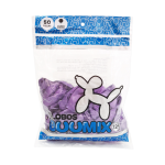 GLOBO DE LATEX ESPEJO MORADO X50°