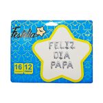 GLOBO FELIZ DIA PAPA AZUL (PQTX12).