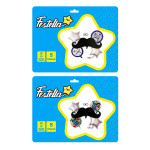 KIT GLOBO  PAPA CON BIGOTE X5(PQTX12).