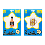 GLOBO LICOR 34"Y 28"(PQTX25).