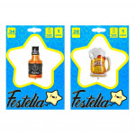 GLOBO LICOR 34"Y 28"(PQTX25).