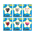 GLOBO FELIZ CUMPLEAÑOS 18"(PQTX25)