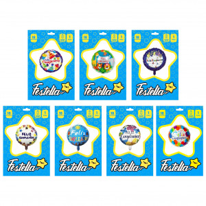 GLOBO FELIZ CUMPLEAÑOS 18"(PQTX25)