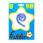 GLOBO KURLY ESPIRAL AZUL OSCURO 17"(PQTX25)