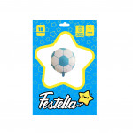 GLOBO BALON 18" AZUL CLARO(PQTX25)