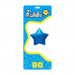 GLOBO ESTRELLA AZUL 5" X2 (PQTX25)