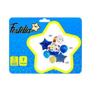 KIT GLOBO PONQUE SURTIDO X7: