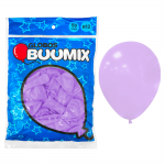 GLOBO DE LATEX MORADO PASTEL R12X50