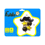 KIT GLOBO BIGOTE X5(PQTX12).