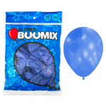 GLOBO DE LATEX SATINADO AZUL R12X50