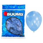 GLOBO DE LATEX SATINADO AZUL CLARO R12X50