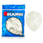 GLOBO DE LATEX SATINADO BLANCO R12 X50