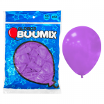 GLOBO DE LATEX LISO MORADO R12X50
