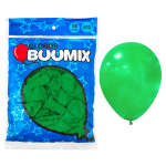 GLOBO DE LATEX LISO VERDE R12X50