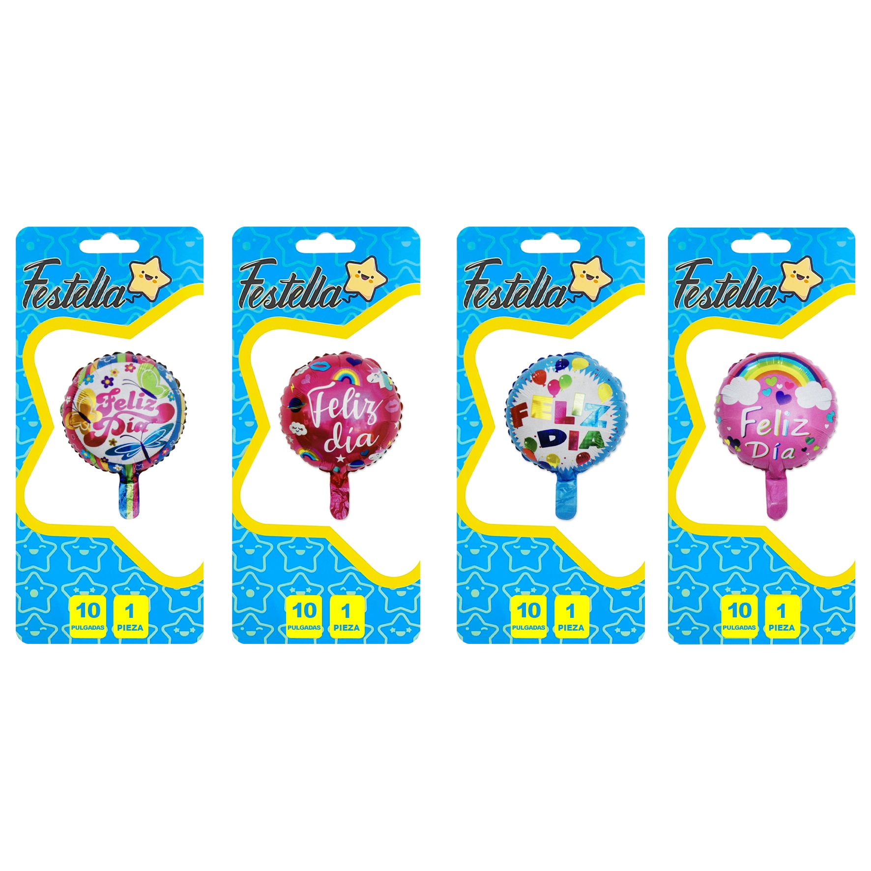 GLOBO FELIZ DIA 10" (PQTX25)