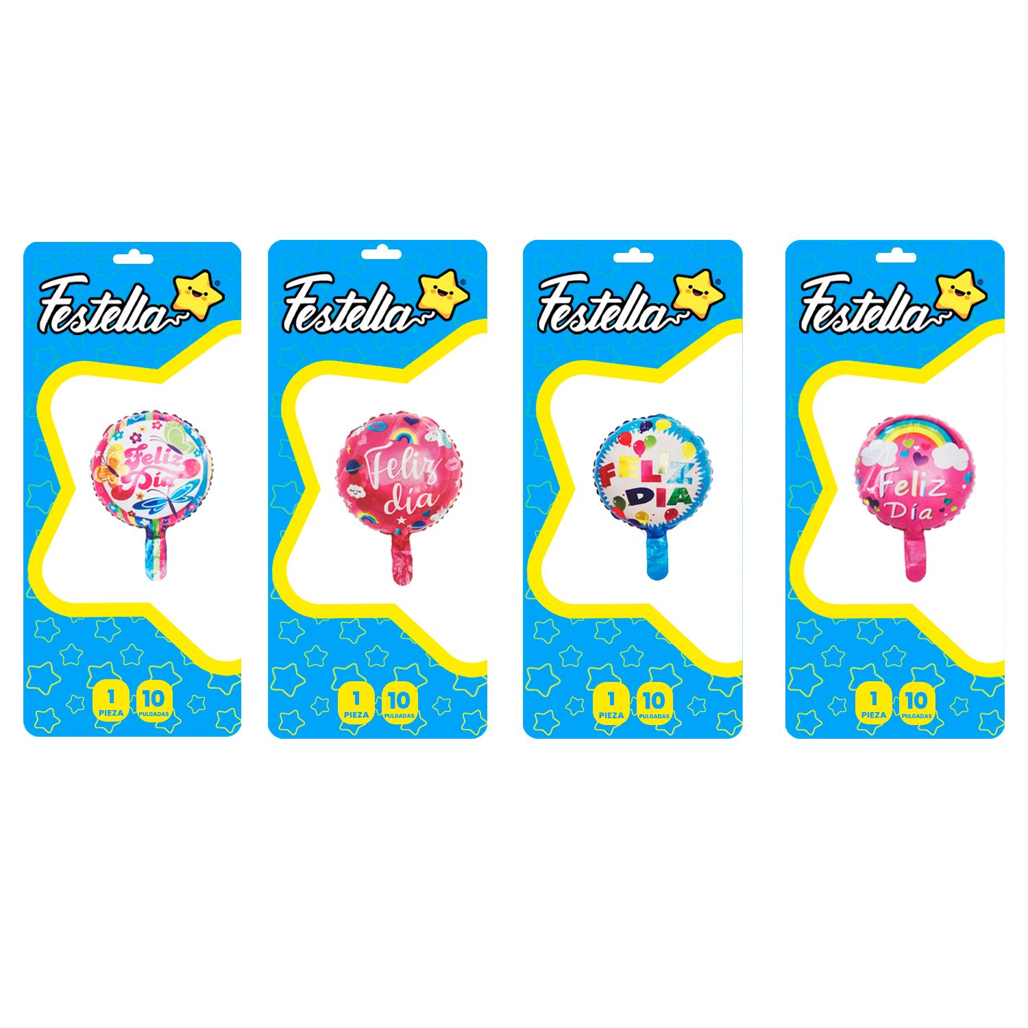 GLOBO FELIZ DIA 10" (PQTX25)