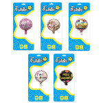 GLOBO FELIZ CUMPLEAÑOS 10"(PQTX25)