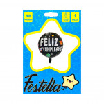 GLOBO FELIZ CUMPLEAÑOS 18"(PQTX25)