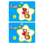 GLOBO OSO Y CORAZONES TE AMO.(PQTX25):