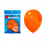 GLOBO DE LATEX LISO NARANJA R9X12 (PQTX12)